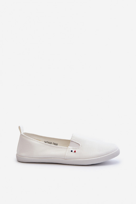 Scarpe casual da ginnastica Slip-On colore bianco Adrancia