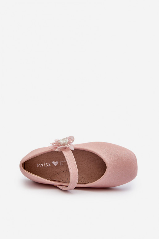 con ballerine glitter Per bambini con chiusure adesive colore rosa Jeylin con ballerine glitter Per bambini con chiusure adesive colore rosa Jeylin