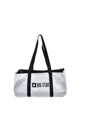 Borsa in stile sportivo Big Star NN574013 bianca