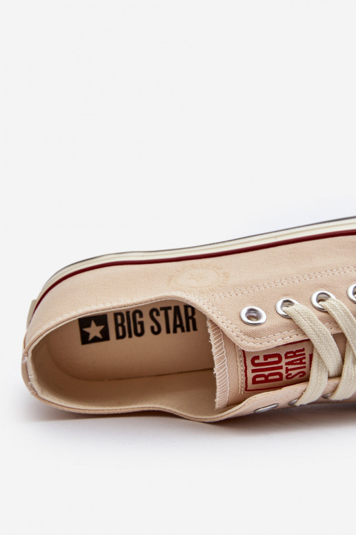 Scarpe per il tempo libero da uomo Big Star NN174100 beige