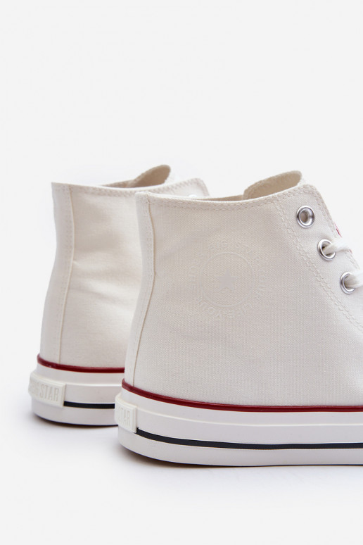 scarpe per il tempo libero con suola Big Star NN174104 colore bianco