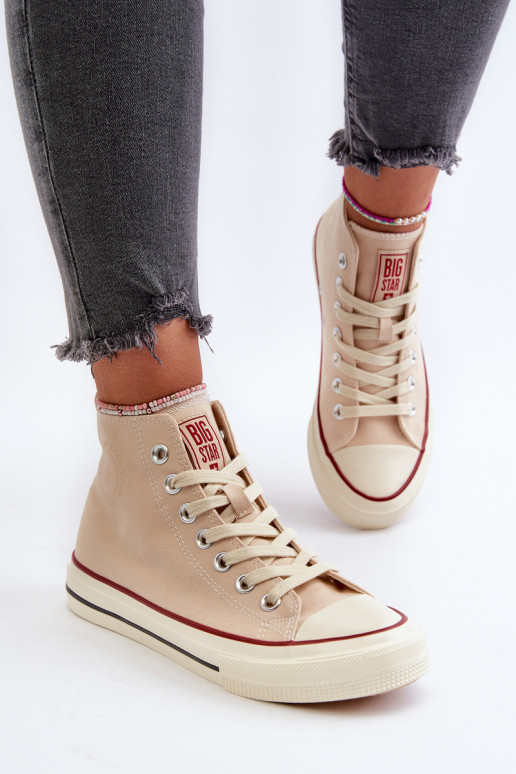 Scarpe per il tempo libero Big Star NN274278 beige Scarpe per il tempo libero Big Star NN274278 beige