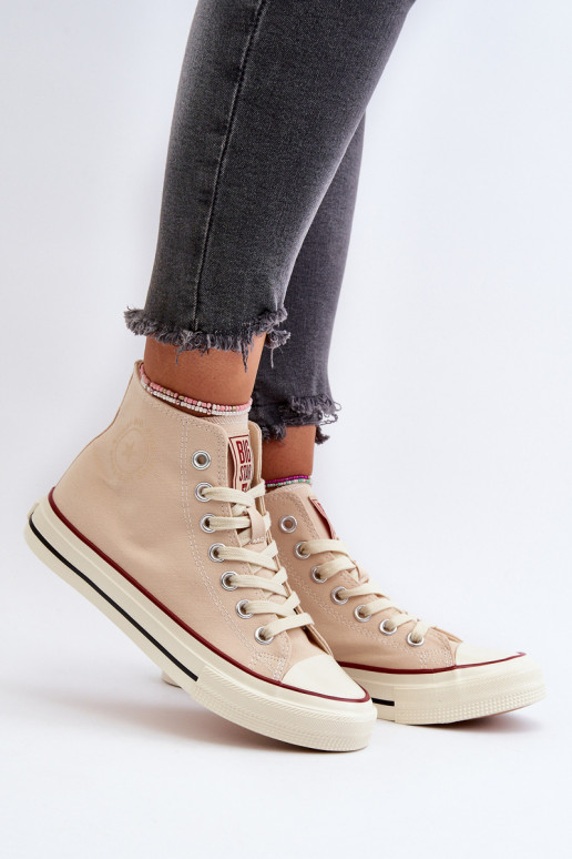 Scarpe per il tempo libero Big Star NN274278 beige Scarpe per il tempo libero Big Star NN274278 beige