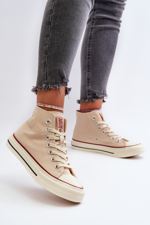 Scarpe per il tempo libero Big Star NN274278 beige Scarpe per il tempo libero Big Star NN274278 beige