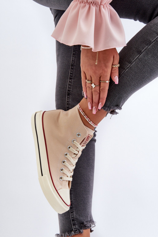 Scarpe per il tempo libero Big Star NN274278 beige Scarpe per il tempo libero Big Star NN274278 beige