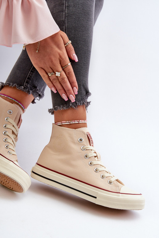 Scarpe per il tempo libero Big Star NN274278 beige Scarpe per il tempo libero Big Star NN274278 beige