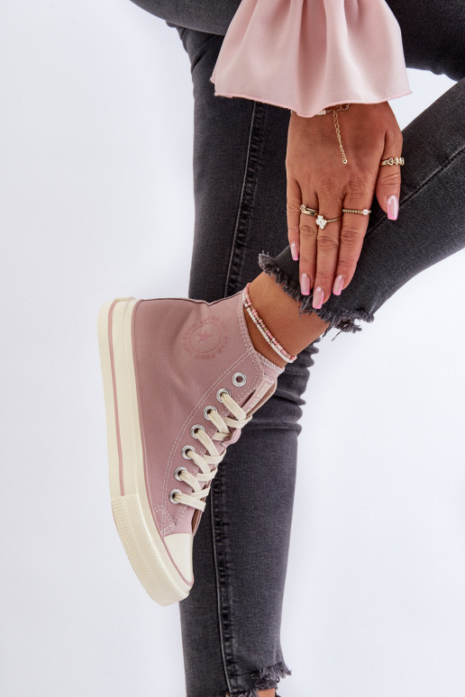 Scarpe per il tempo libero Big Star NN274277 rosa