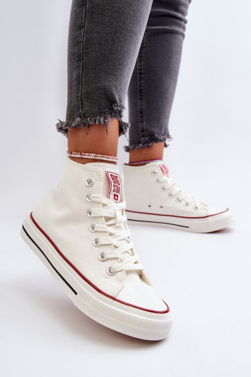 Scarpe tempo libero Big Star NN274276 colore bianco
