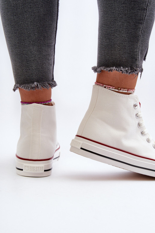 Scarpe tempo libero Big Star NN274276 colore bianco