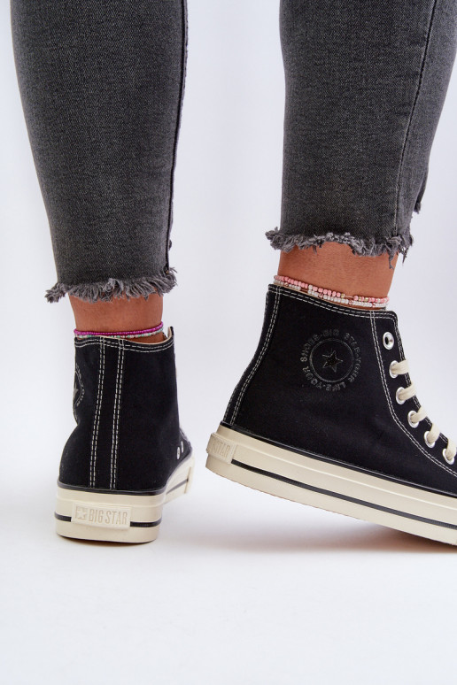 Scarpe per il tempo libero Big Star NN274283 nere Scarpe per il tempo libero Big Star NN274283 nere