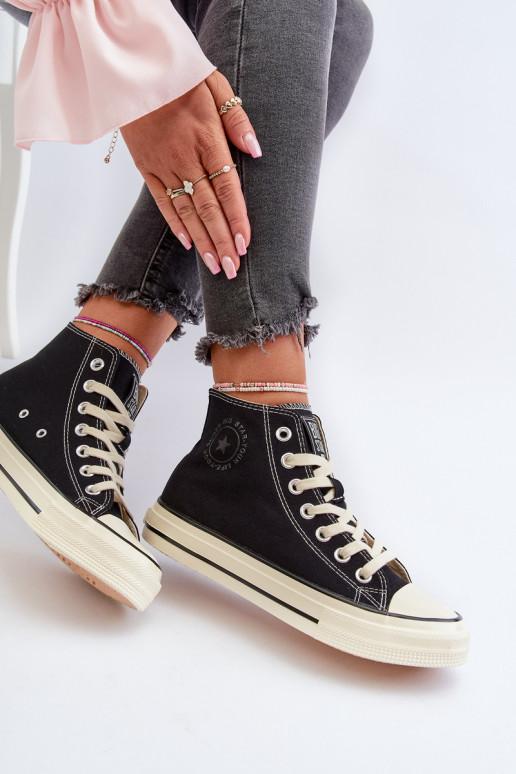 Scarpe per il tempo libero Big Star NN274283 nere Scarpe per il tempo libero Big Star NN274283 nere