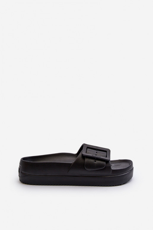 Infradito leggere con fibbia platform Big Star NN274A662 nere