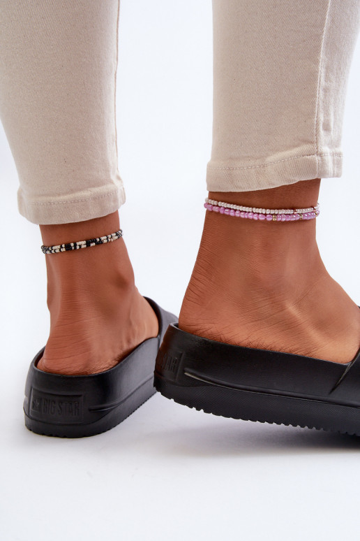 Infradito leggere con fibbia platform Big Star NN274A662 nere