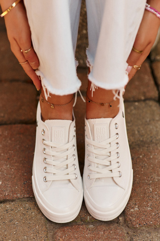 Modello classico Scarpe tempo libero Big Star NN274285 colore bianco