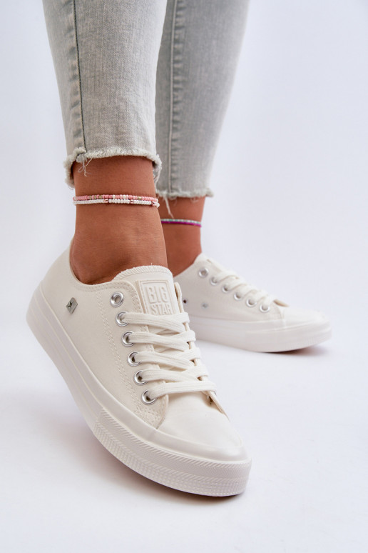 Modello classico Scarpe tempo libero Big Star NN274285 colore bianco