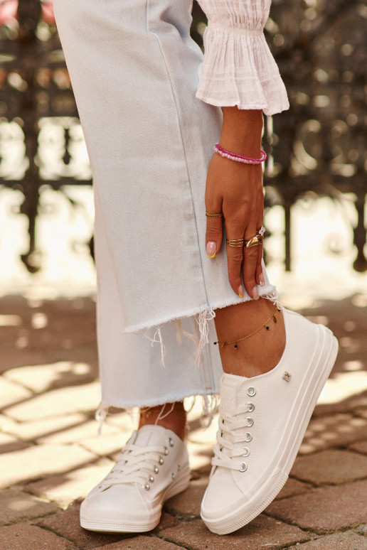 Modello classico Scarpe tempo libero Big Star NN274285 colore bianco