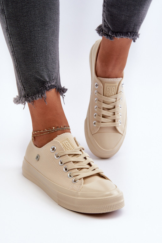 Modello classico Scarpe per il tempo libero Big Star NN274286 beige