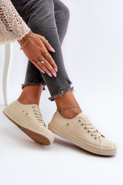 Modello classico Scarpe per il tempo libero Big Star NN274286 beige