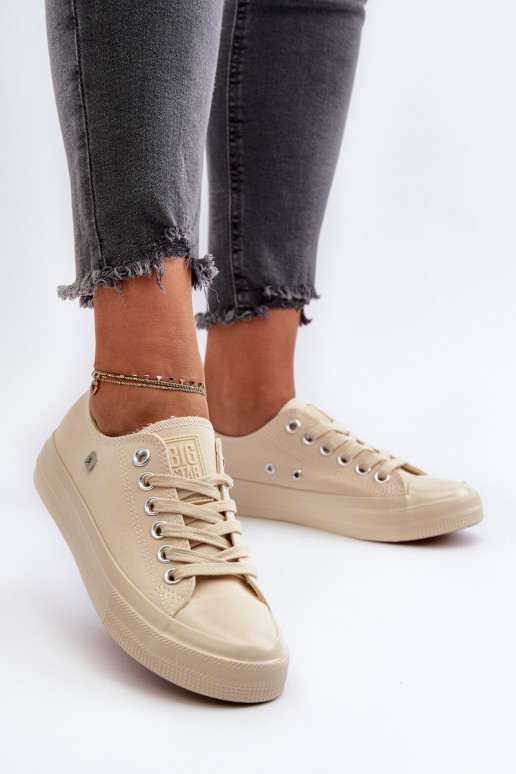 Modello classico Scarpe per il tempo libero Big Star NN274286 beige