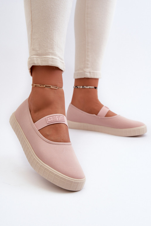 Scarpe da donna Big Star NN274606 rosa