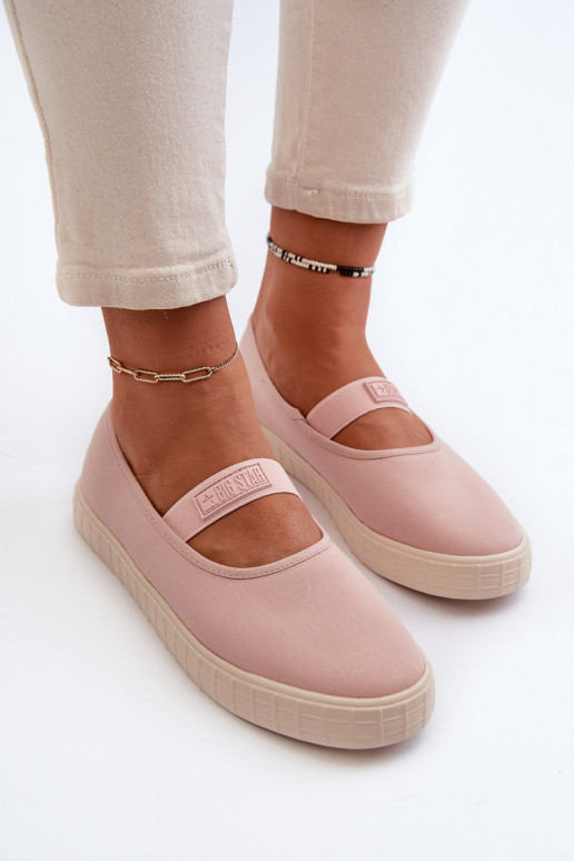 Scarpe da donna Big Star NN274606 rosa