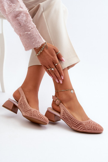 Scarpe con tacco Klocku colore rosa Gemifa 2
