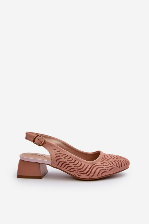 Scarpe con tacco Klocku colore rosa Gemifa