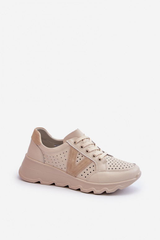 scarpe sportive Eleonori beige