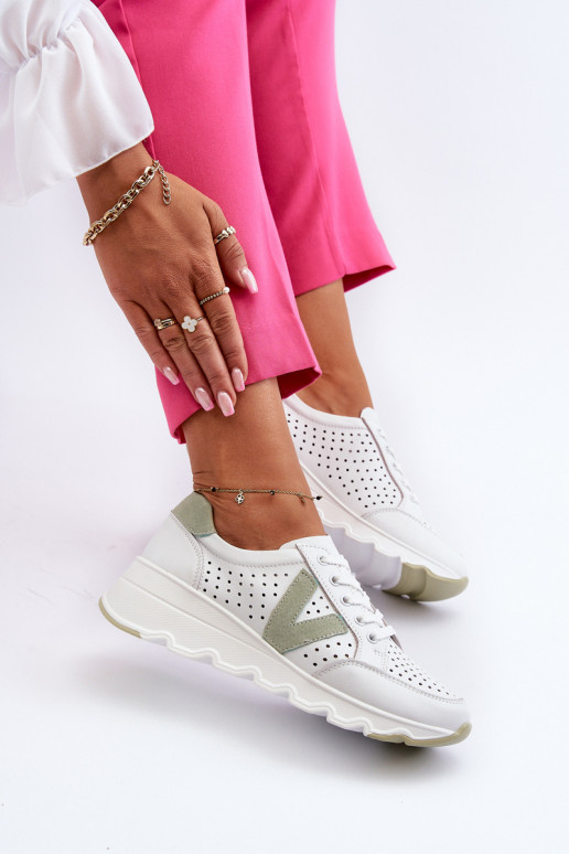 scarpe sportive colore bianco Eleonori