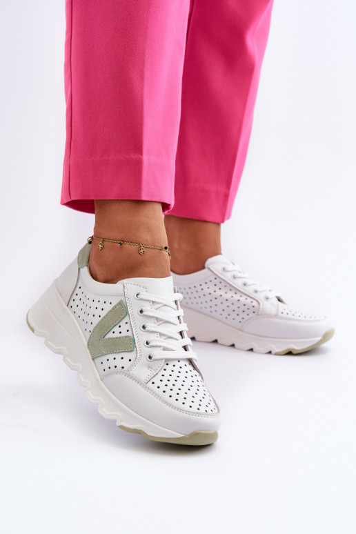 scarpe sportive colore bianco Eleonori