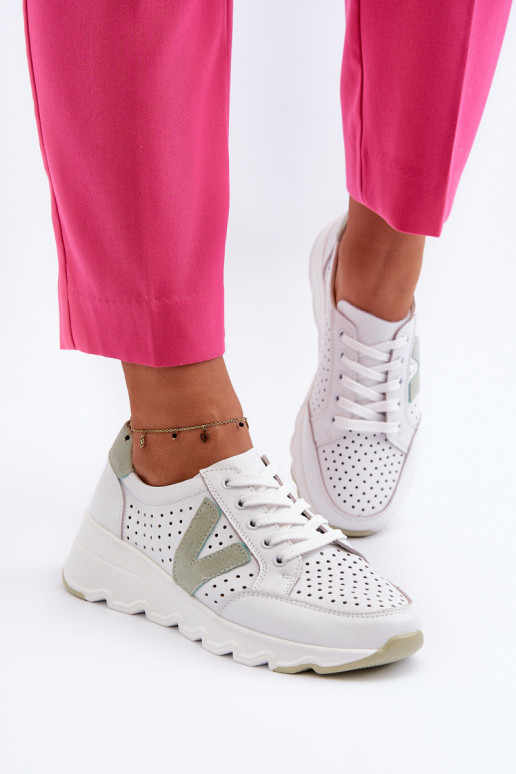 scarpe sportive colore bianco Eleonori