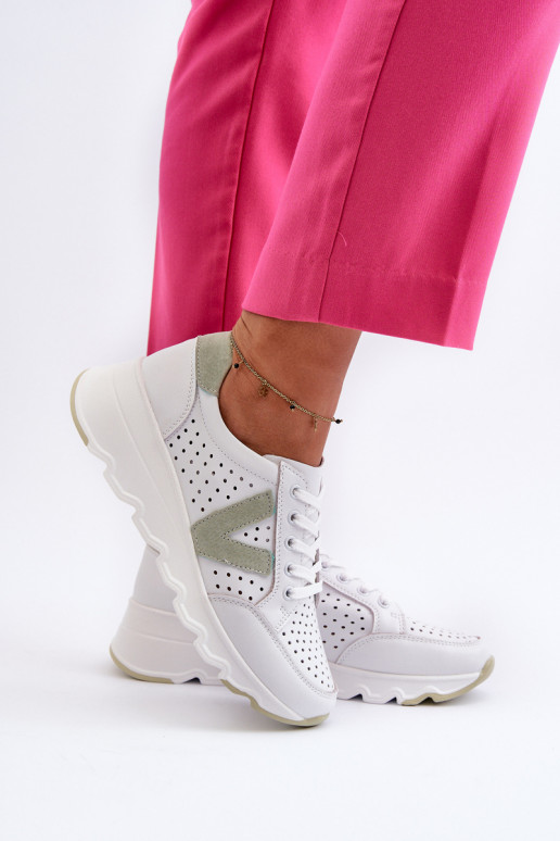scarpe sportive colore bianco Eleonori