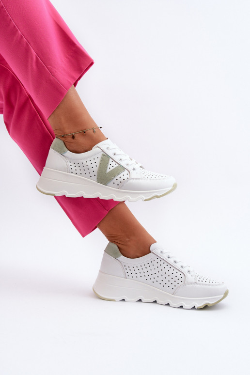 scarpe sportive colore bianco Eleonori