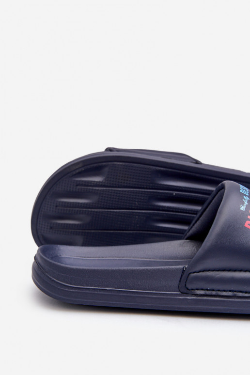 Pantofole leggere Pantofole per bambini Big Star NN374516 blu scuro