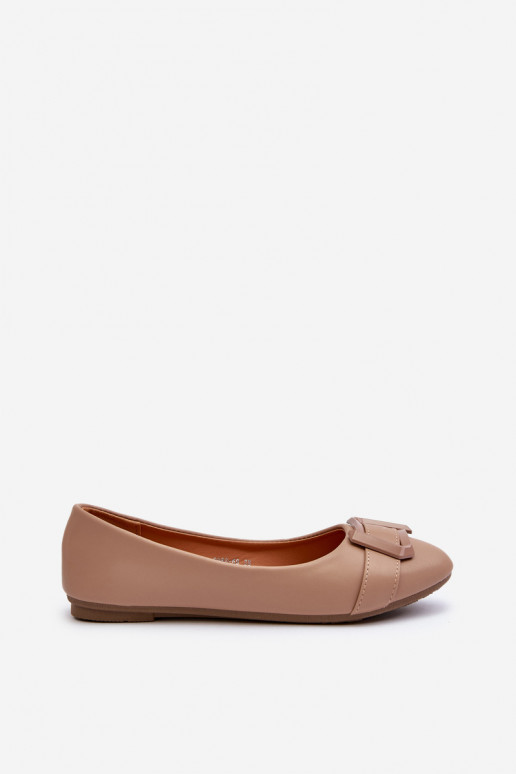 Ballerine con cinturini Eco beige Cadwenla