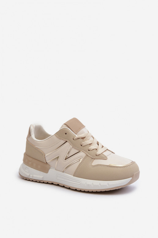 Scarpe modello sneakers realizzate in ecopelle Kaimans beige