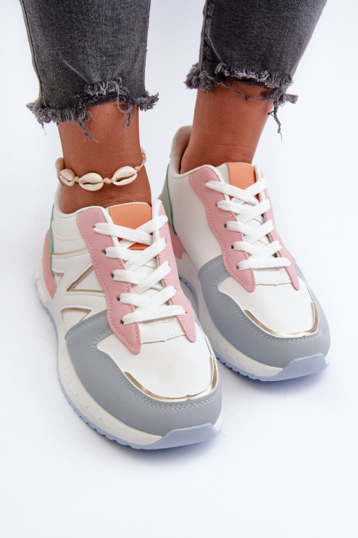 Scarpe modello sneakers realizzate in eco pelle in vari colori Kaimans