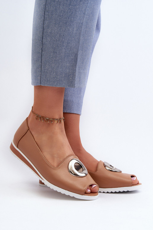 Scarpe con ornamenti Eco beige Biolita