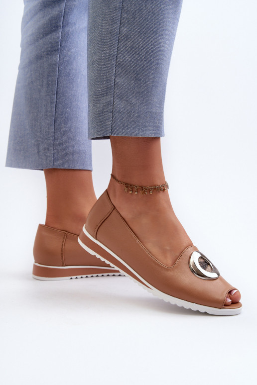 Scarpe con ornamenti Eco beige Biolita