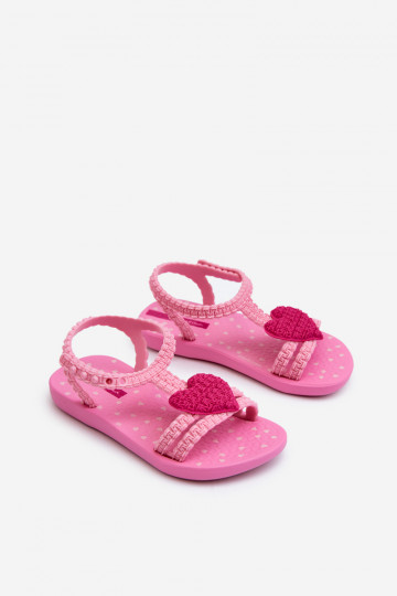 sandali per bambini con cuori 81997 Ipanema My First Baby rosa 2