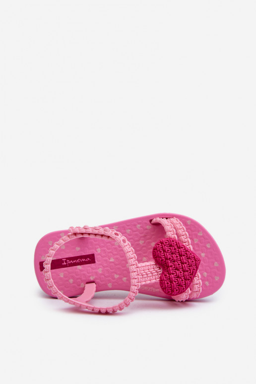 sandali per bambini con cuori 81997 Ipanema My First Baby rosa sandali per bambini con cuori 81997 Ipanema My First Baby rosa