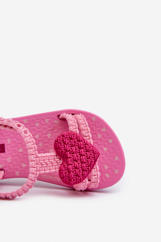 sandali per bambini con cuori 81997 Ipanema My First Baby rosa sandali per bambini con cuori 81997 Ipanema My First Baby rosa