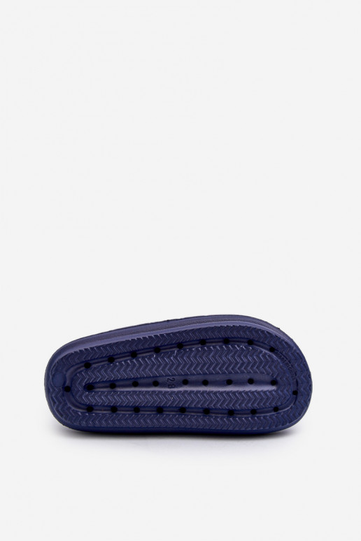 Sandali infradito leggeri con chiusure adesive ProWater PRO-24-05-01K blu scuro Sandali infradito leggeri con chiusure adesive ProWater PRO-24-05-01K blu scuro