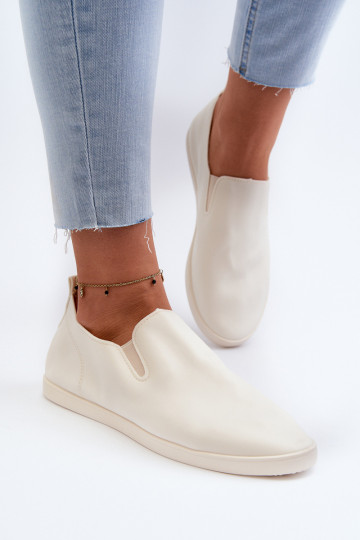 Scarpe casual da ginnastica Slip-On beige Lovinia