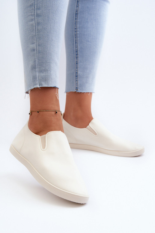 Scarpe casual da ginnastica Slip-On beige Lovinia