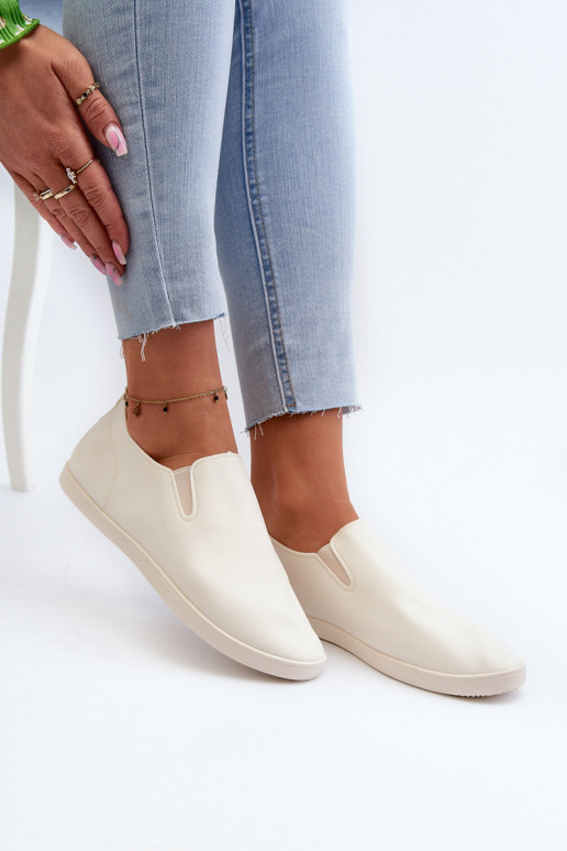 Scarpe casual da ginnastica Slip-On beige Lovinia