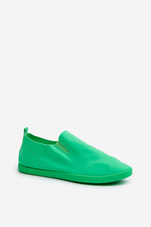 Scarpe sportive per il tempo libero Slip-On colore verde Lovinia