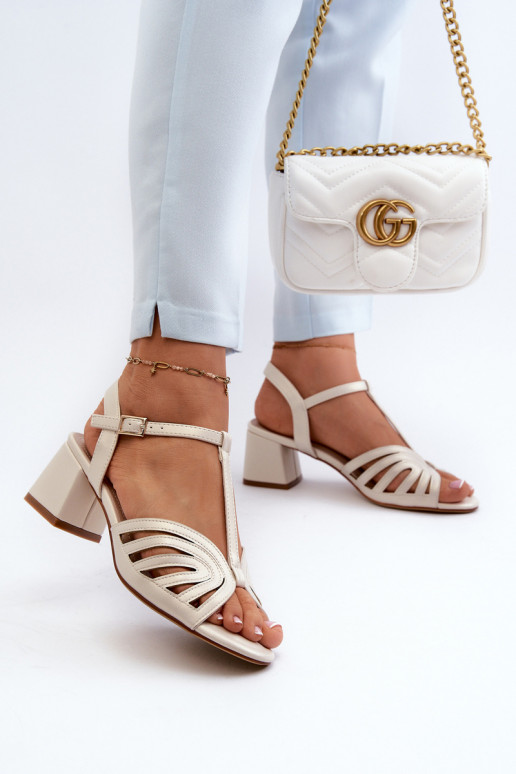 Sandali eleganti con tacco alto Sergio Leone SK880 madreperla Sandali eleganti con tacco alto Sergio Leone SK880 madreperla