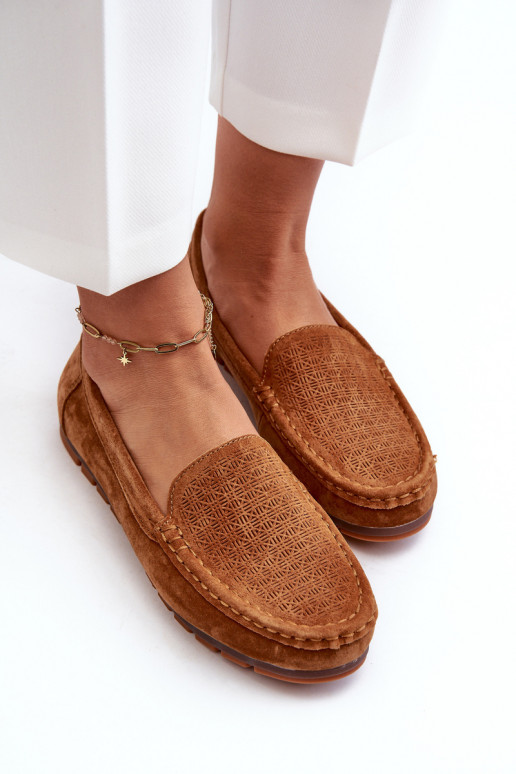 Mocassini in camoscio marrone S.Barski LR755 Mocassini in camoscio marrone S.Barski LR755