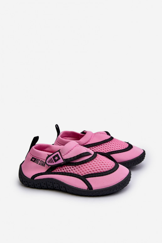 Scarpe da bambino rosa Big Star NN374465